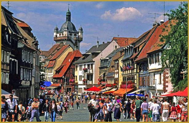 Au Bon Vieux Port Maison De Vacances Alsacienne A 10Mn De Ribeauville, Riquewihr Et Kaysersberg Sélestat Dış mekan fotoğraf